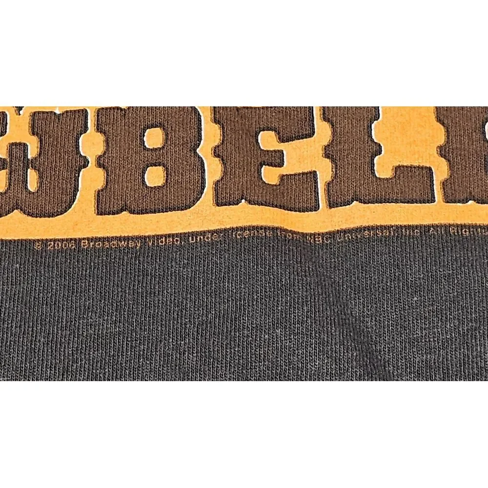 MORE COWBELL Will‎ Farrell T-Shirt Mens XL. 2006 Saturday Night Live T V Promo